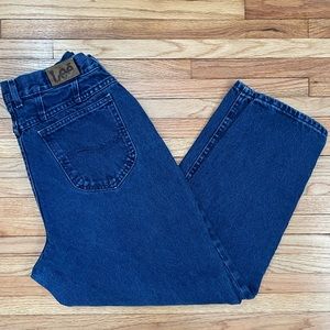 Vintage LEE Dark Wash Mom Jeans